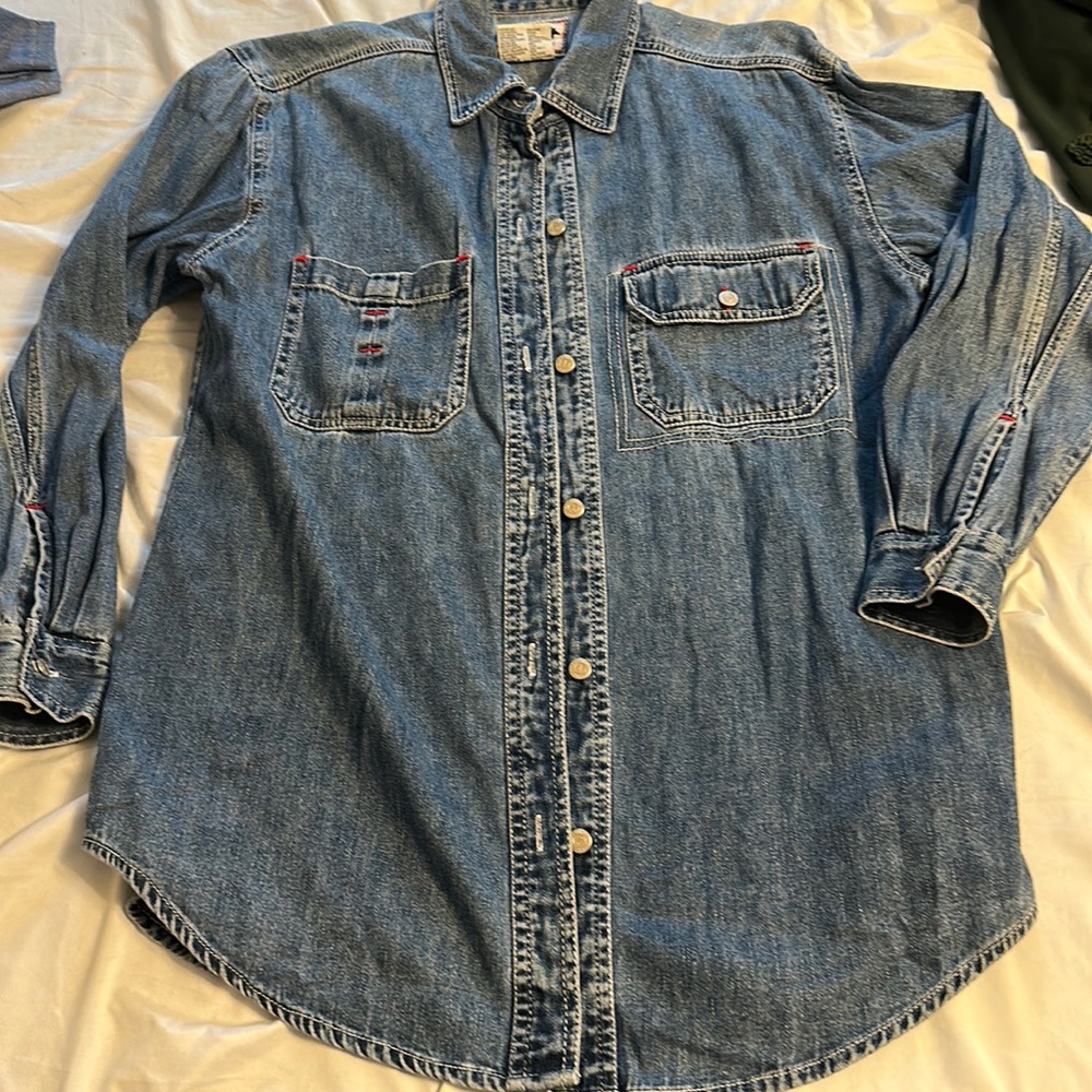 Vintage workwear denim sz:small